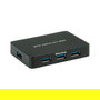 VALUE 14.99.5047 Hub USB 3.2 Gen 1 Desktop, 7 Puertos Tipo-A, Velocidad 5 Gbps, Con Fuente de Alimentación y Cable USB