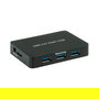 VALUE 14.99.5047 Hub USB 3.2 Gen 1 Desktop, 7 Puertos Tipo-A, Velocidad 5 Gbps, Con Fuente de Alimentación y Cable USB