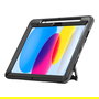 4smarts Funda Rugged Case Grip para iPad 10.9" 10th Gen (2022) A2757, A2777 Negra