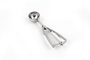 Hermia C-ZZ-16027-1-5cm Cuchara para Helados de Acero Inoxidable con Mango Ergonómico, Ideal para Servir Postres y Tarta, Apta para Lavavajillas, 22 x 6 cm