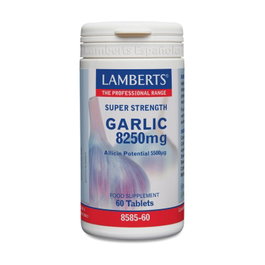 Lamberts Ajo 8250 mg - 60 cápsulas de alta potencia con alicina