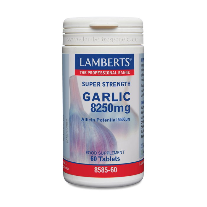 Lamberts Ajo Concentrado 8250mg 60 tabletas