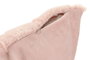 DKD Home Decor Cojín de Poliéster Rosa Palo 45x45 cm