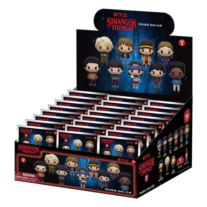 Monogram Int. Stranger Things 3D Colgantes Peluche Expositor Serie 5 (24) Monogram Int. Stranger Things 3D Colgantes Peluche Expositor Serie 5 (24)