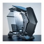 Jonsbo MOD3 Big-Tower Showcase con Vidrio Templado - Schwarz