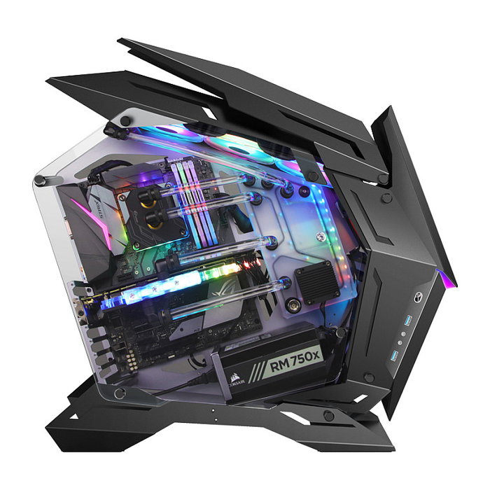 Jonsbo MOD3 Big-Tower Showcase con Vidrio Templado - Schwarz Jonsbo MOD3 Big-Tower Showcase con Vidrio Templado - Schwarz