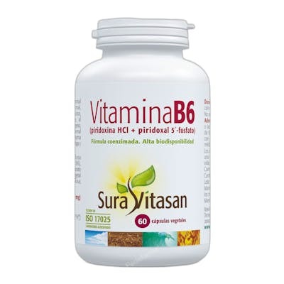 SURA VITASAN Vitamina B6 60 Cápsulas