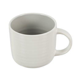 Home Deco Factory Mug Cerámica 400 Ml Gris Bicolor