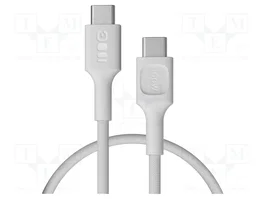 Green Cell Cable USB-C a USB-C PowerStream 100W 0,3 m Blanco