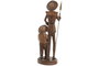 DKD Home Decor Figura de Resina Quijote Marrón