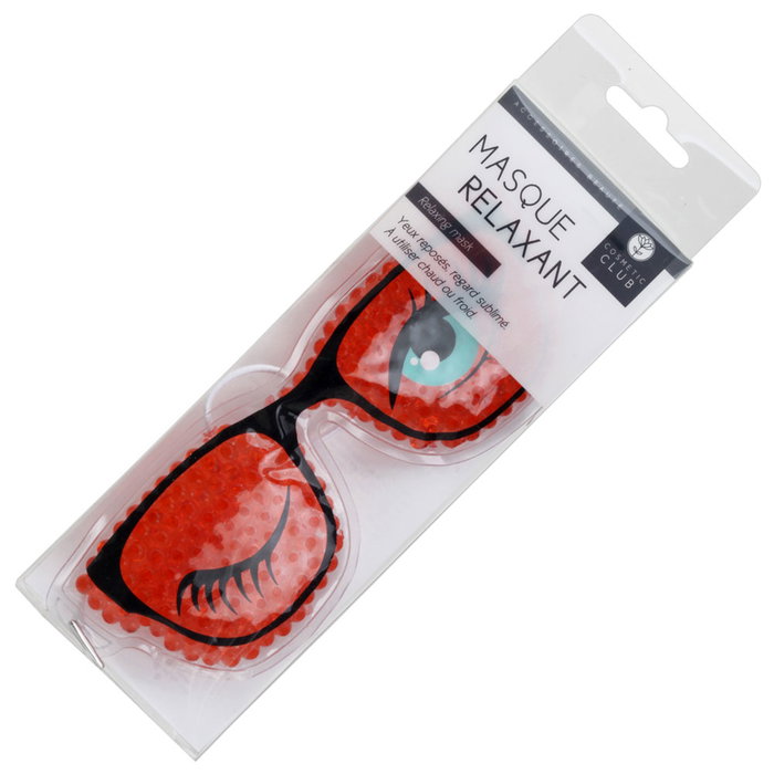 Cosmetic Club Antifaz Relajante Gafas para Ojos Frío/Caliente para Descanso y Belleza 18x2 cm Cosmetic Club Antifaz Relajante Gafas para Ojos Frío/Caliente para Descanso y Belleza 18x2 cm