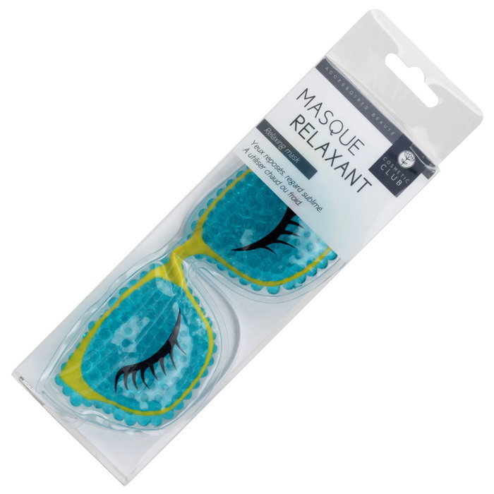 Cosmetic Club Antifaz Relajante Gafas para Ojos Frío/Caliente para Descanso y Belleza 18x2 cm Cosmetic Club Antifaz Relajante Gafas para Ojos Frío/Caliente para Descanso y Belleza 18x2 cm