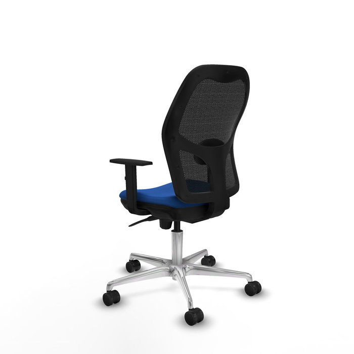 PIQUERAS Y CRESPO Silla de oficina Jorquera con mecanismo Sincro, Azul y Negro PIQUERAS Y CRESPO Silla de oficina Jorquera con mecanismo Sincro, Azul y Negro