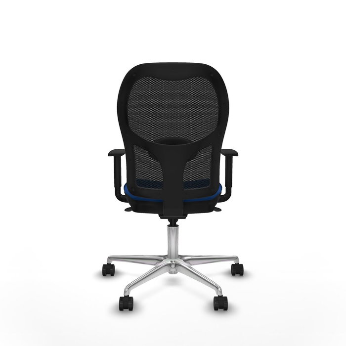 PIQUERAS Y CRESPO Silla de oficina Jorquera con mecanismo Sincro, Azul y Negro PIQUERAS Y CRESPO Silla de oficina Jorquera con mecanismo Sincro, Azul y Negro