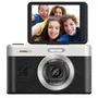 Kodak PIXPRO C1 Cámara Digital Compacta - 13 MP, Sensor CMOS 1/3", Zoom Digital 4x, Full HD 1080p, Pantalla LCD 2.8", USB Tipo C, Color Negro