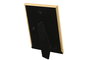 DKD Home Decor Marco de Fotos 20x25 Acero y Cristal Dorado