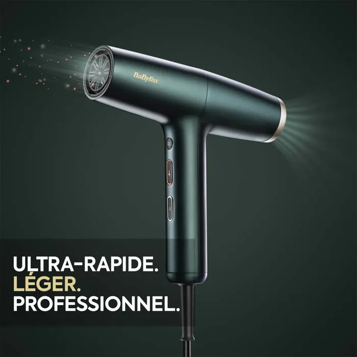 Babyliss D6555DE Secador de Pelo Air Power Pro GREEN - Motor Digital - Sistema Iónico - Ultrasilencioso Babyliss D6555DE Secador de Pelo Air Power Pro GREEN - Motor Digital - Sistema Iónico - Ultrasilencioso