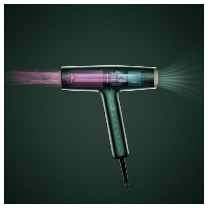 Babyliss Air Power Pro D6555DE Verde y Oro Babyliss Air Power Pro D6555DE Verde y Oro