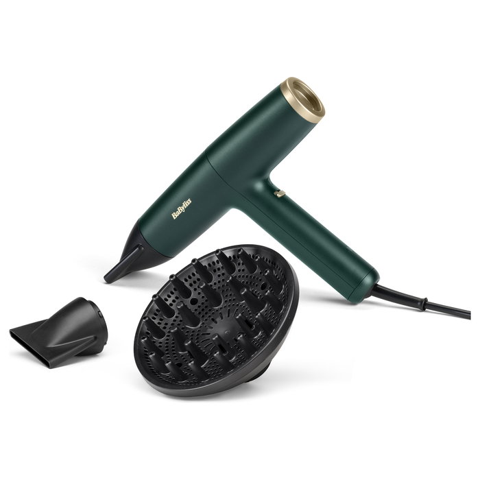 Babyliss Air Power Pro D6555DE Verde y Oro Babyliss Air Power Pro D6555DE Verde y Oro