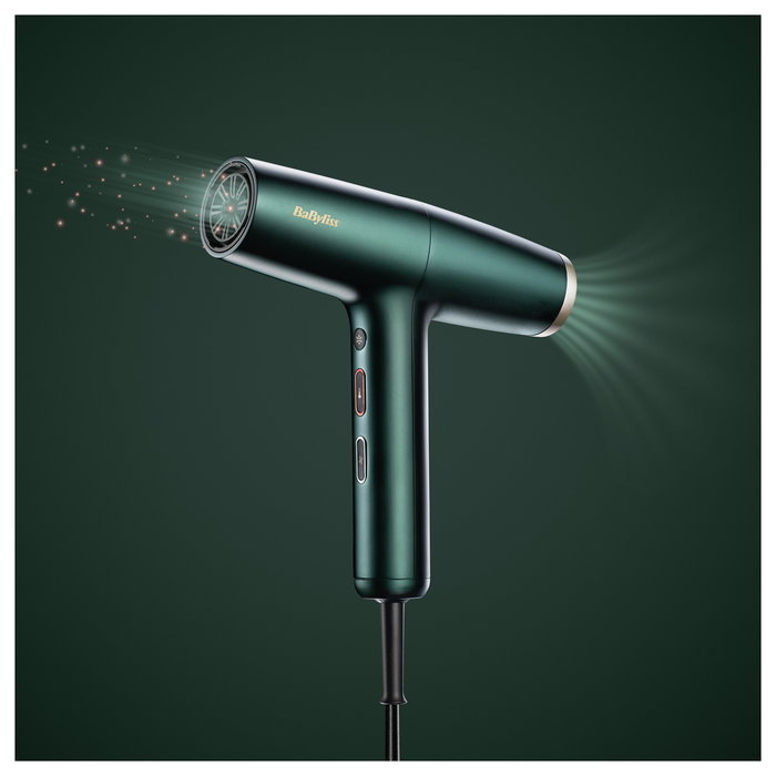 Babyliss Air Power Pro D6555DE Verde y Oro Babyliss Air Power Pro D6555DE Verde y Oro