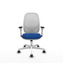 PIQUERAS Y CRESPO Silla de oficina Cilanco Azul y Blanco