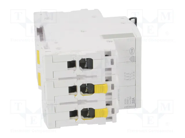SCHNEIDER ELECTRIC Interruptor magnetotérmico iC60H 32A 3P Caract D SCHNEIDER ELECTRIC Interruptor magnetotérmico iC60H 32A 3P Caract D