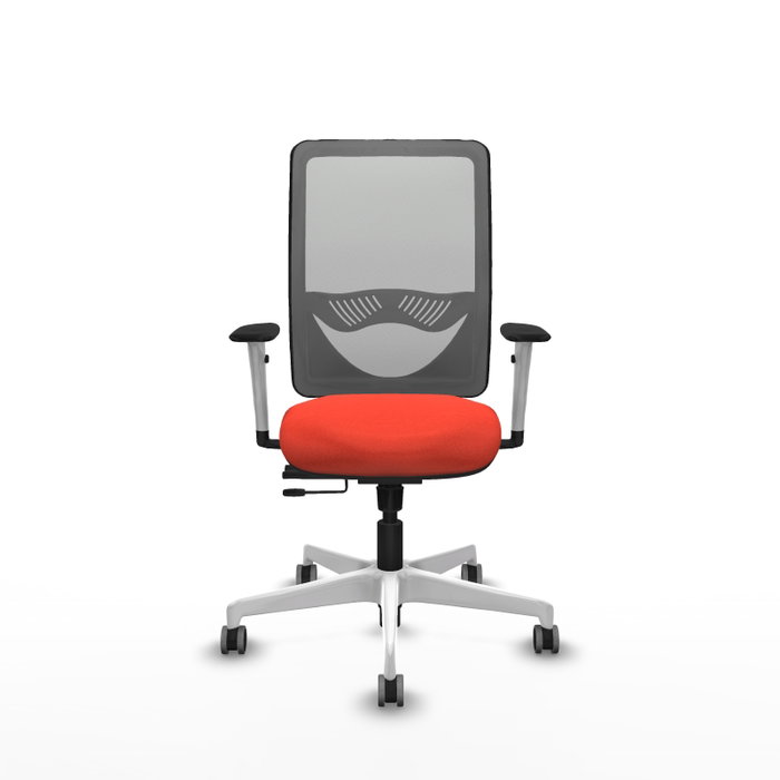 PIQUERAS Y CRESPO Silla de oficina Zulema Naranja oscuro/Gris PIQUERAS Y CRESPO Silla de oficina Zulema Naranja oscuro/Gris