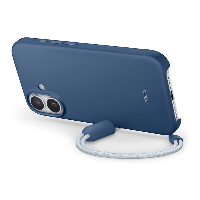Beats Kickstand Case Funda con MagSafe, Soporte de Sobremesa y Cámara para iPhone 17 - Azul Felsblau (Bedrock Blue) MGTM4LL/A