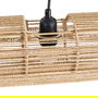 Lámpara Techo Crema Cuerda de Papel 100,50 X 13,50 cm