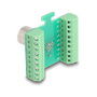 DeLOCK 60660 Adaptador de módulo de transferencia M12 de 17 pines a bloque de terminales de 18 pines