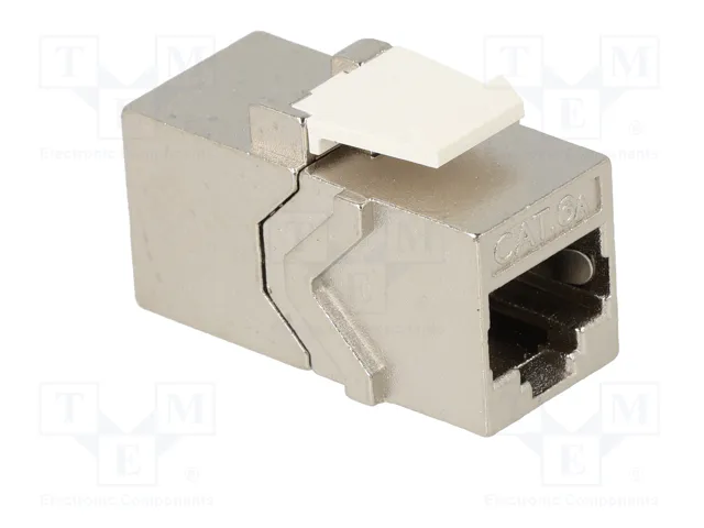 GOOBAY Conector Keystone RJ45 Cat 6a de ambos lados