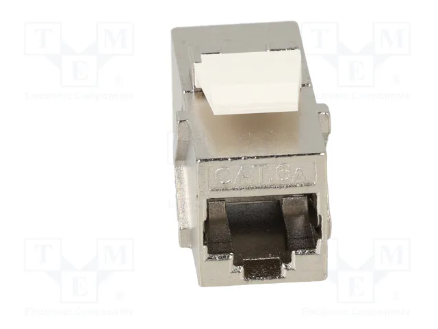 GOOBAY Conector Keystone RJ45 Cat 6a de ambos lados