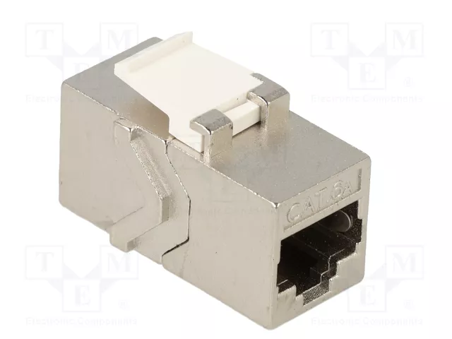 GOOBAY Conector Keystone RJ45 Cat 6a de ambos lados