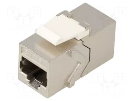 GOOBAY Conector Keystone RJ45 Cat 6a de ambos lados