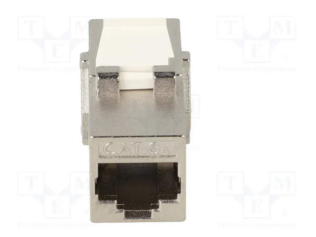 GOOBAY Conector Keystone RJ45 Cat 6a de ambos lados