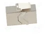 GOOBAY Conector Keystone RJ45 Cat 6a de ambos lados