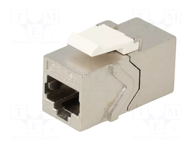 GOOBAY Conector Keystone RJ45 Cat 6a de ambos lados