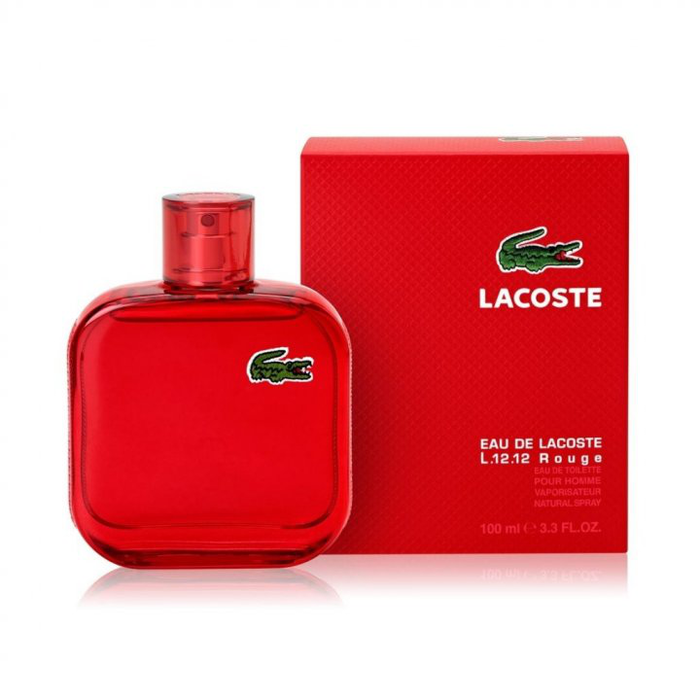 Lacoste L.12.12 Rouge Edt 100 mL Eau de Toilette para Hombre