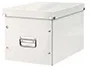 Leitz Click & Store WOW Caja Almacenamiento Cúbica Grande 30 Litros Blanco 320x360x310 mm