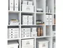 Leitz Click & Store WOW Caja Almacenamiento Cúbica Grande 30 Litros Blanco 320x360x310 mm