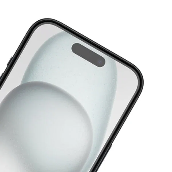 Just in Case 8129772 Protector de Pantalla de Cristal Templado para Apple iPhone 15 - Resistente a Impactos y Rayones, Transparente