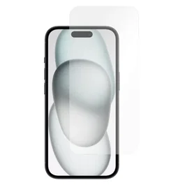 Just in Case 8129772 Protector de Pantalla de Cristal Templado para Apple iPhone 15 - Resistente a Impactos y Rayones, Transparente