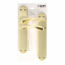 Edm Juego de manilla modelo 707, latón satinado