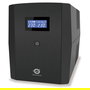Conceptronic ZEUS03G SAI UPS Interactiva 1200VA 720W 4 Tomas UK AVR USB RJ45 con Batería Plomo-ácido LCD Negro