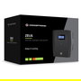 Conceptronic ZEUS03G SAI UPS Interactiva 1200VA 720W 4 Tomas UK AVR USB RJ45 con Batería Plomo-ácido LCD Negro