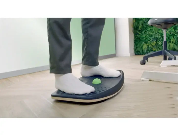 Leitz Ergo Alfombrilla de suelo antifatiga Balance Board color gris oscuro