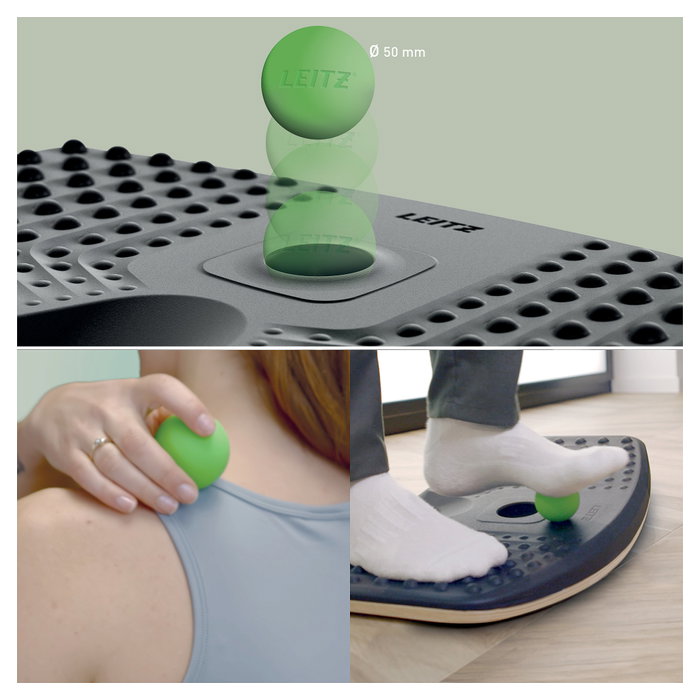 Leitz Balance Board Ergo Gris Oscuro