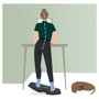 Leitz Balance Board Ergo Gris Oscuro