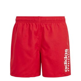 Bañador Niño Adidas Essentials Logo Clx Swim Short Rojo 6-7 Años
