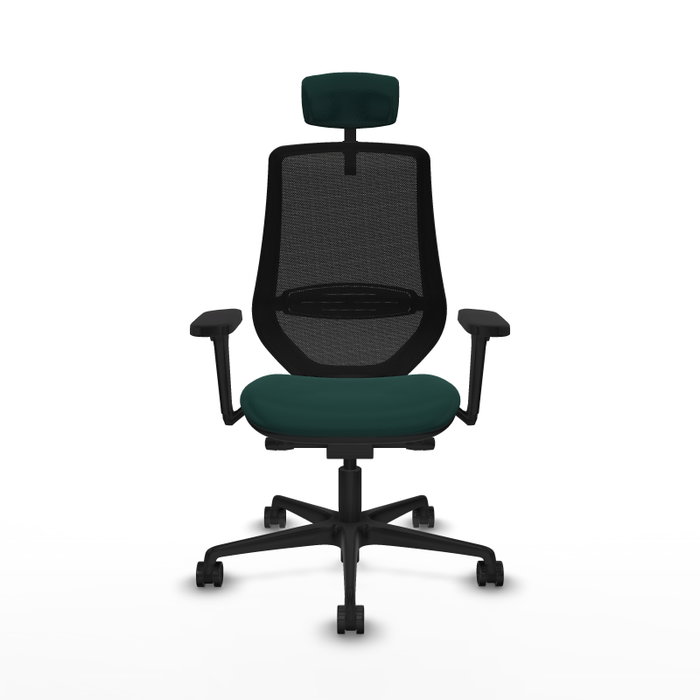 PIQUERAS Y CRESPO Silla de oficina Mardos con mecanismo Sincro/Traslack, Verde botella y Negro PIQUERAS Y CRESPO Silla de oficina Mardos con mecanismo Sincro/Traslack, Verde botella y Negro